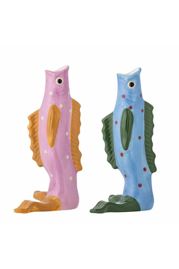 Bloomingville Mako Vase, Multi, Stoneware