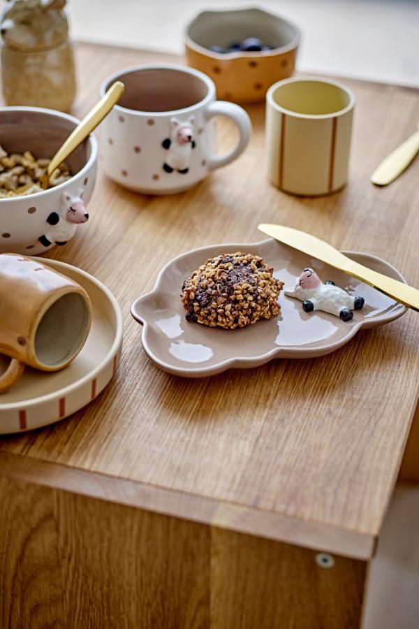 Bloomingville Mini Dolly Bowl, Brown, Stoneware