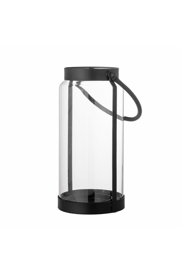 Bloomingville Danila Votive, Black, Glass