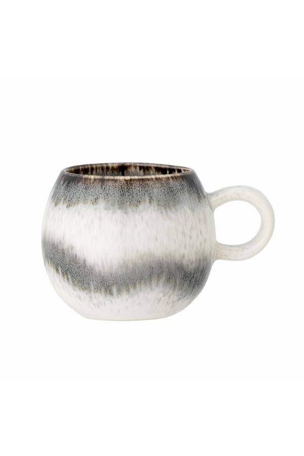 Bloomingville Paula Cup, Grey, Stoneware