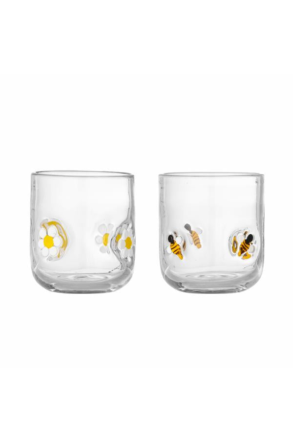 Bloomingville Buzz Drinking Glass, Clear, Glass