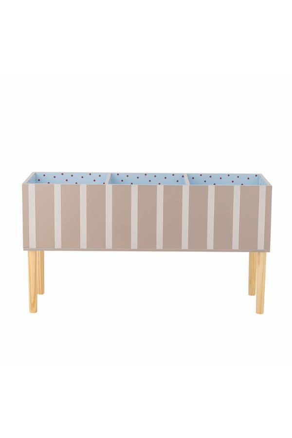 Bloomingville Mini Salam Book Stand, Brown, FSC®100%, MDF