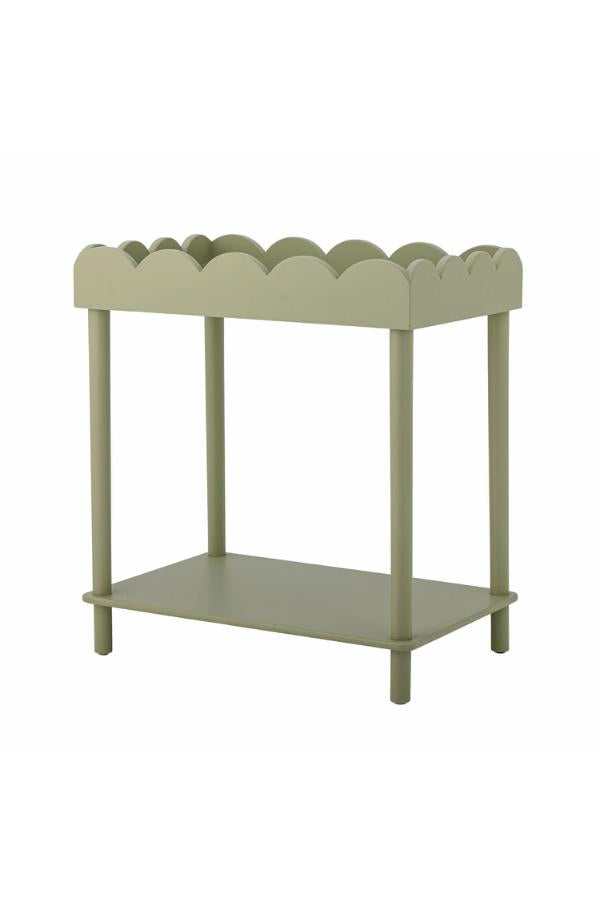 Creative Collection Isola Side Table, Green, MDF