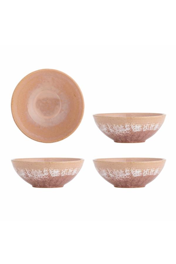 Creative Collection Darlene Bowl, Rose, Stoneware