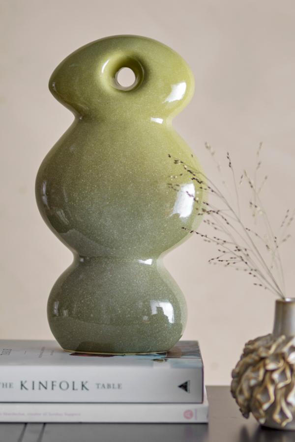 Bloomingville Kaui Deco, Green, Stoneware