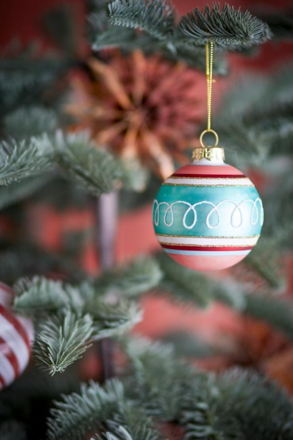 Bloomingville Kota Ornament, Multi, Glass