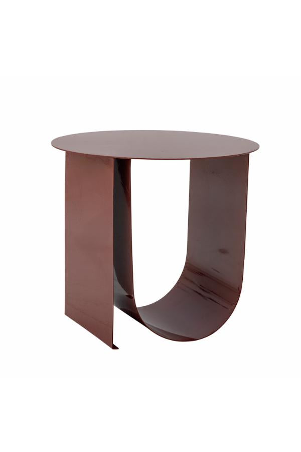 Bloomingville Cher Side Table, Red, Metal
