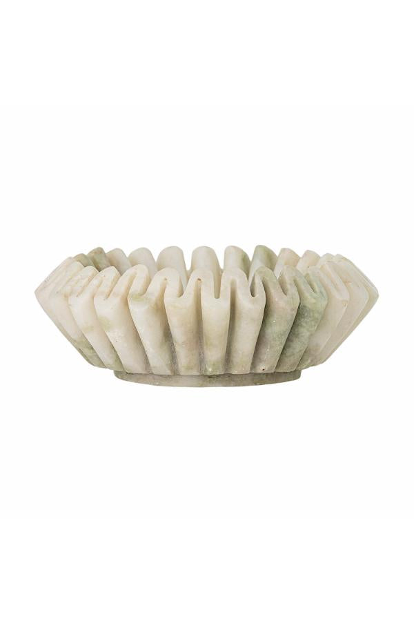 Bloomingville Harmonia Bowl, Green, Marble