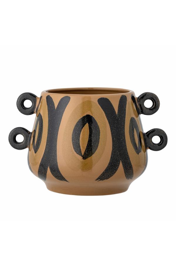 Creative Collection Hayan Flowerpot, Brown, Stoneware