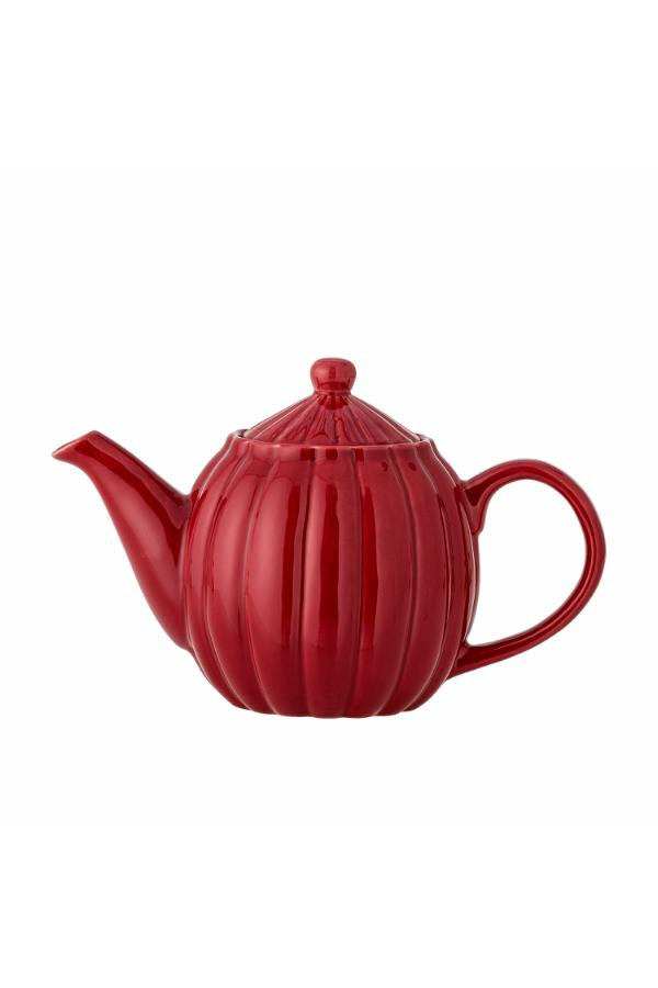 Bloomingville Latina Teapot, Red, Stoneware