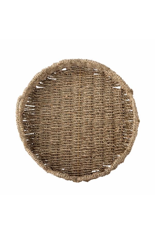 Bloomingville Brea Serving Tray, Nature, Seagrass