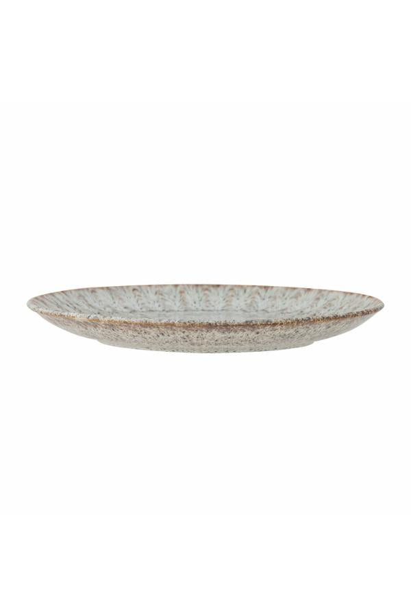 Creative Collection Fleur Plate, Nature, Stoneware
