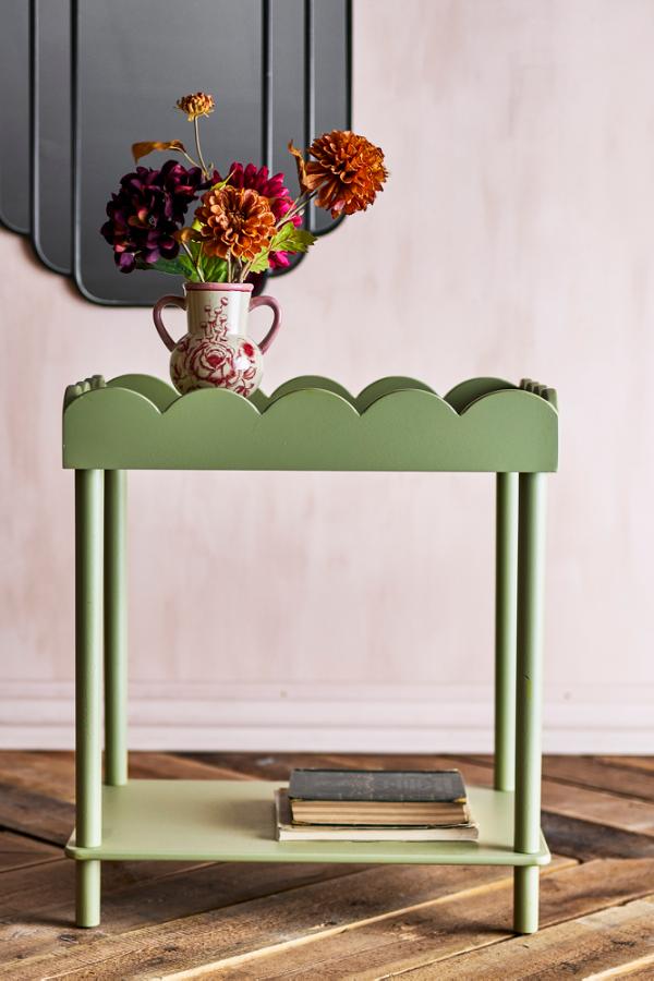 Creative Collection Isola Side Table, Green, MDF