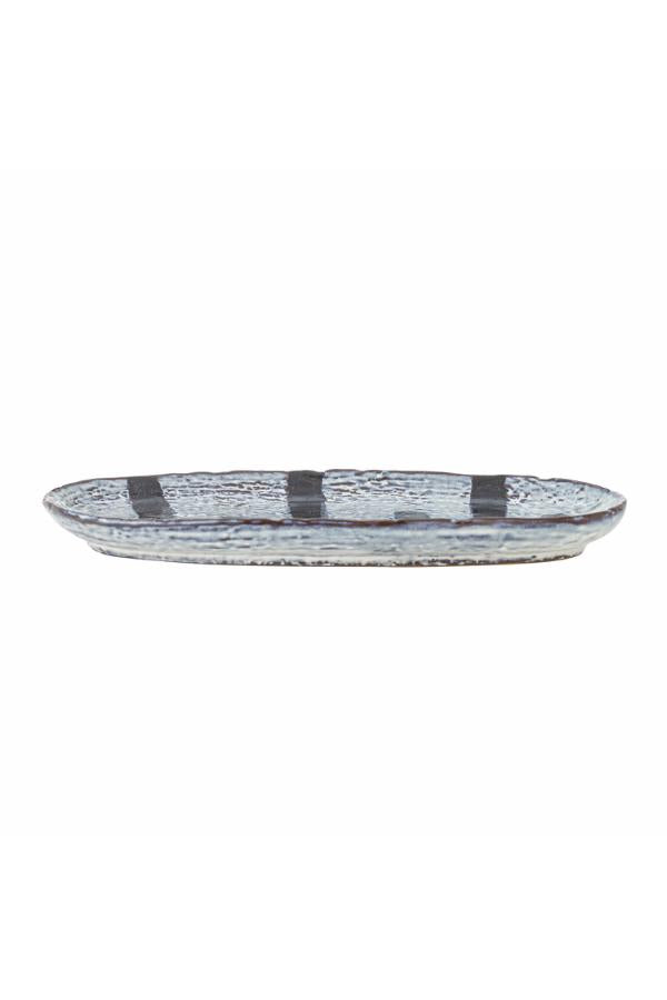 Bloomingville Ever Plate, Blue, Stoneware