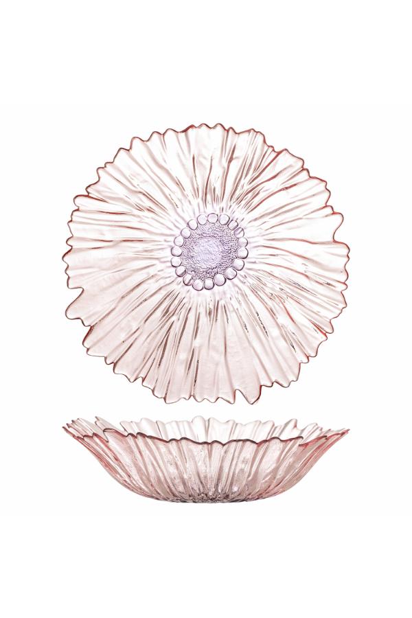 Bloomingville Mariko Bowl, Rose, Glass