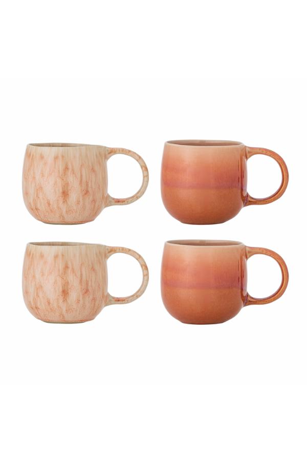 Bloomingville Roselyn Cup, Rose, Stoneware