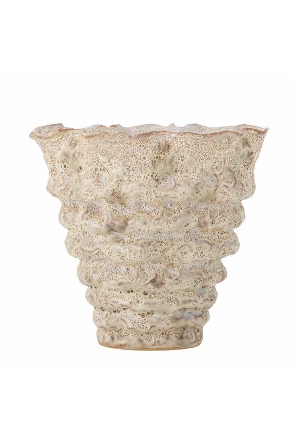 Bloomingville Colleen Flowerpot, White, Stoneware