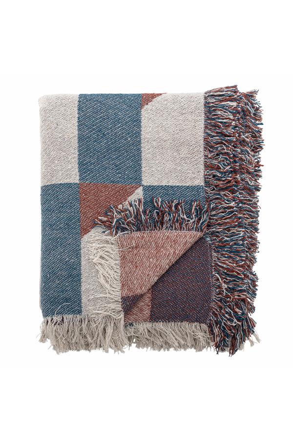 Bloomingville True Throw, Multi, Recycled Cotton