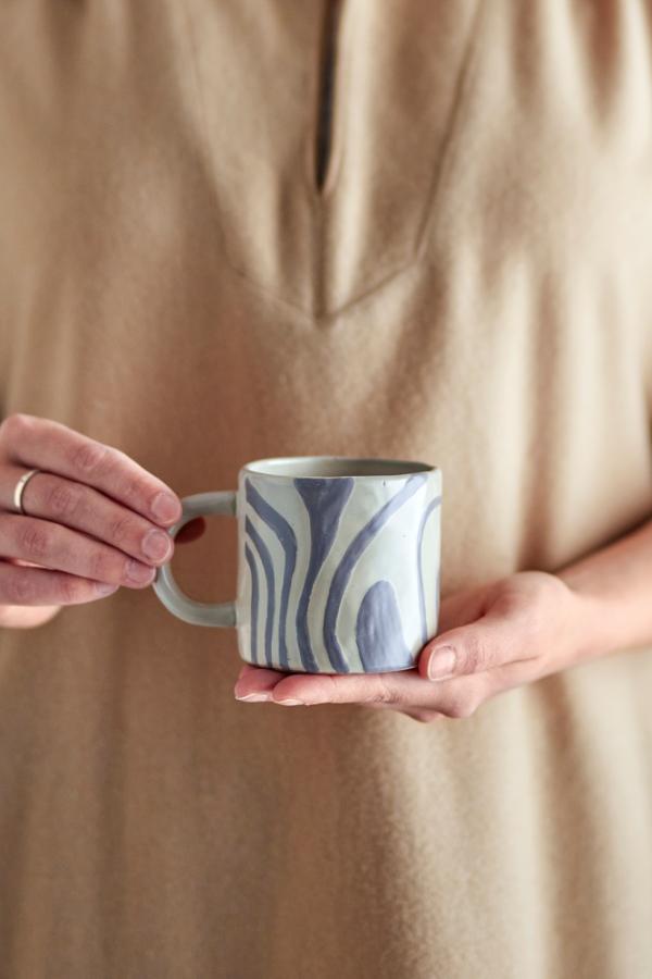 Bloomingville Ninka Cup, Grey, Stoneware