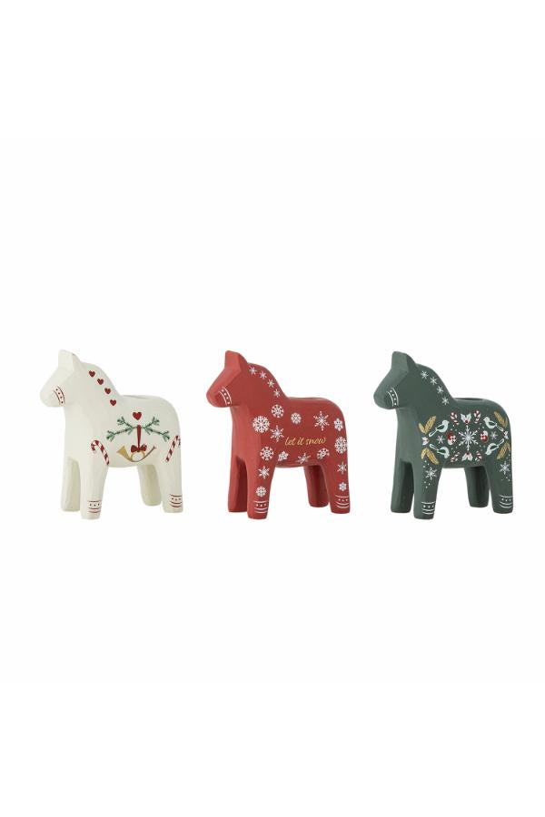 Bloomingville Siffer Candle Holder, Multi, Polyresin
