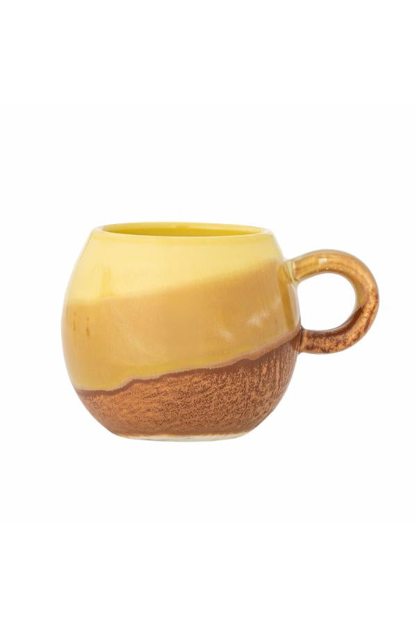 Bloomingville Paula Cup, Yellow, Stoneware