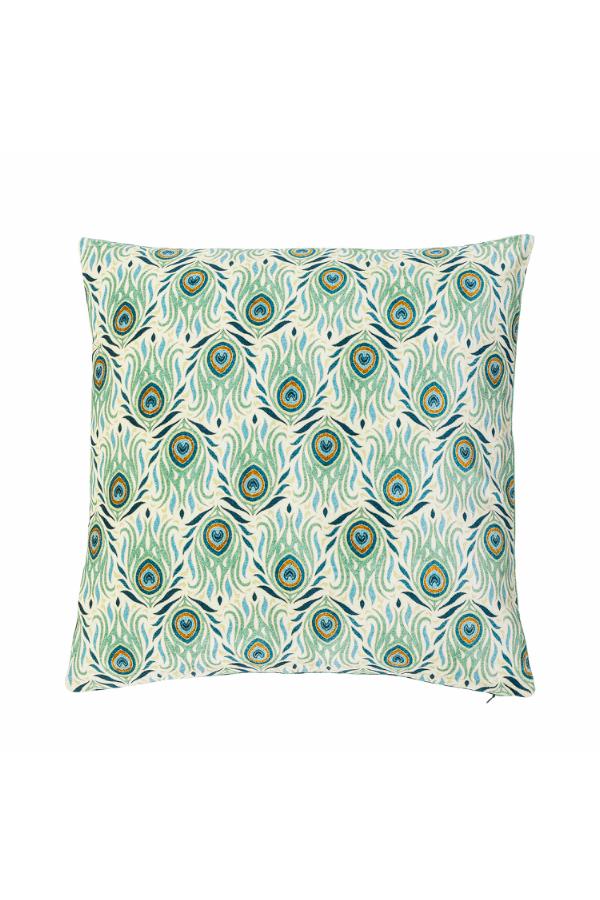 Creative Collection Adia Cushion, Green, Viscose