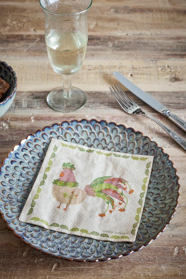 Creative Collection Joshua Napkin, Multi, FSC®Recycled, Paper