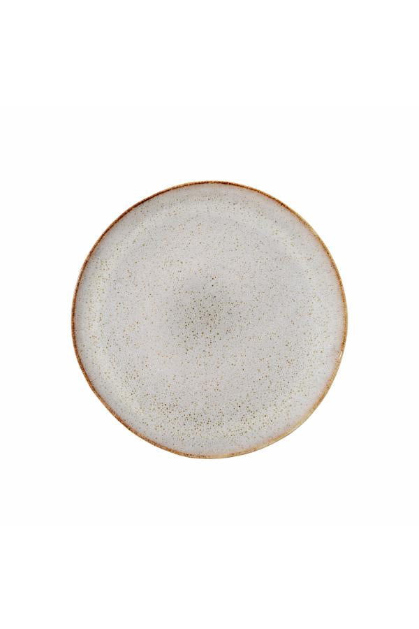 Bloomingville Sandrine Plate, Nature, Stoneware