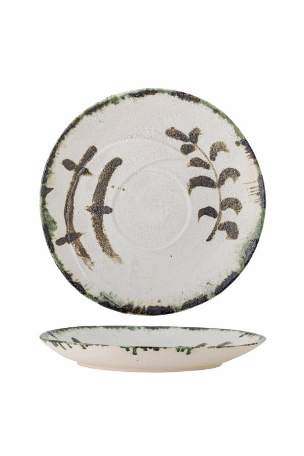 Bloomingville Hadyn Tray, White, Stoneware