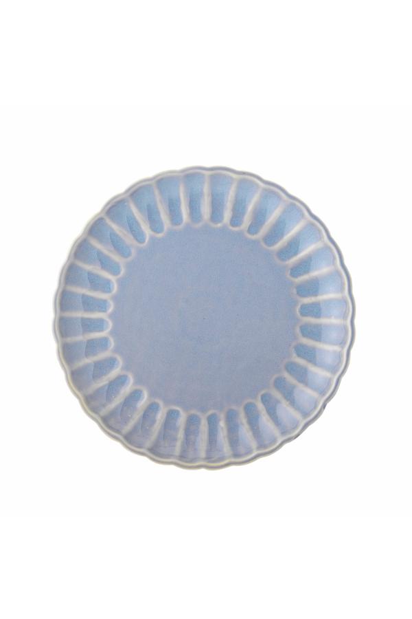 Bloomingville Latina Plate, Blue, Stoneware