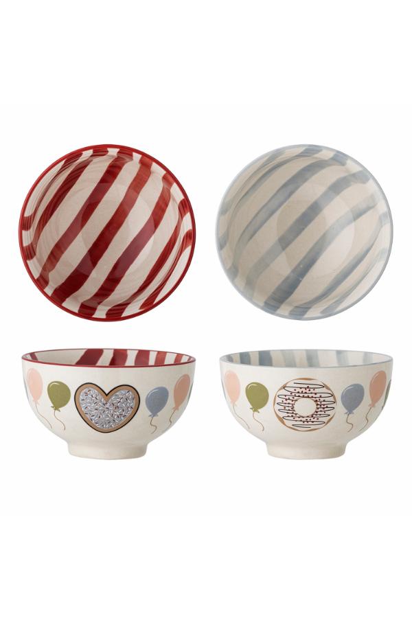 Bloomingville Mini Darby Bowl, Multi, Stoneware
