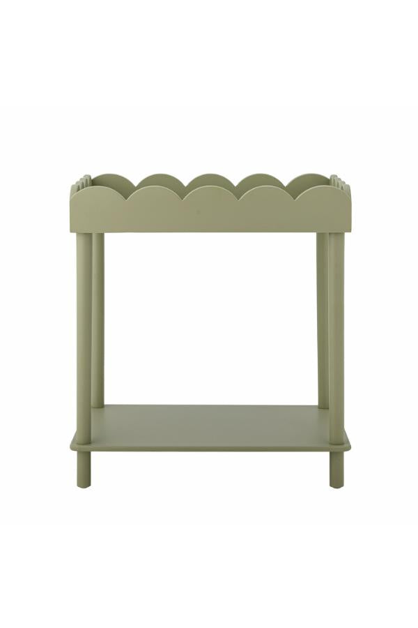 Creative Collection Isola Side Table, Green, MDF