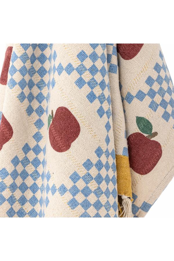 Bloomingville Mini Gala Throw, Multi, Recycled Cotton
