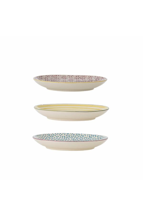 Bloomingville Patrizia Plate, Multi, Stoneware