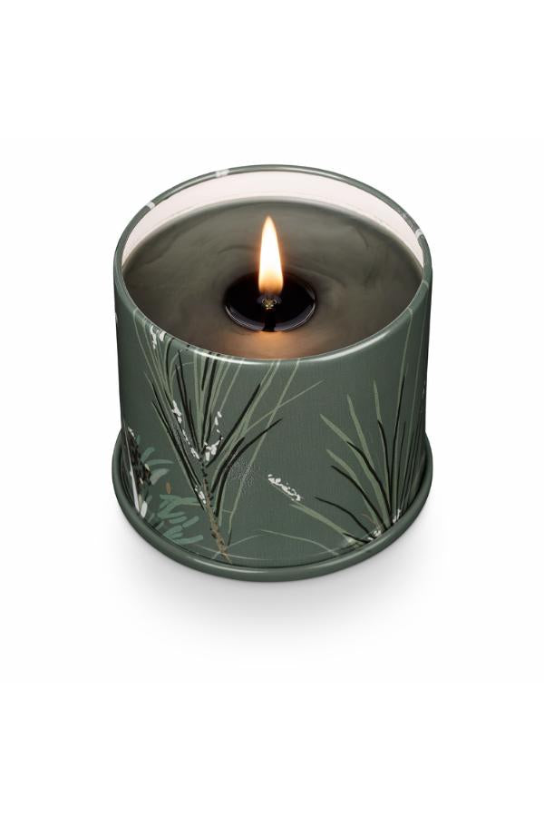 Illume Balsam & Cedar Vanity Tin Candle, Green,