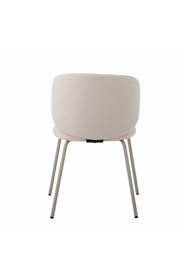 Bloomingville Ponte Dining Chair, Grey, Polyester
