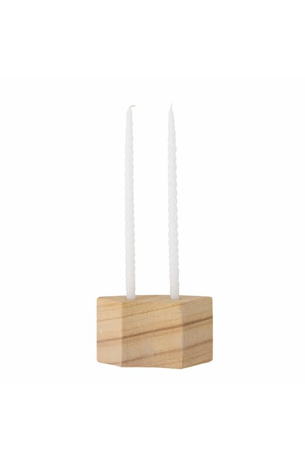 Bloomingville Florida Candle Holder, Nature, Sandstone