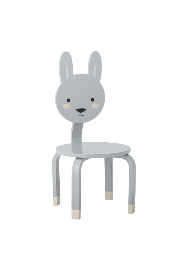 Bloomingville Mini Marle Chair, Grey, FSC®100%, MDF