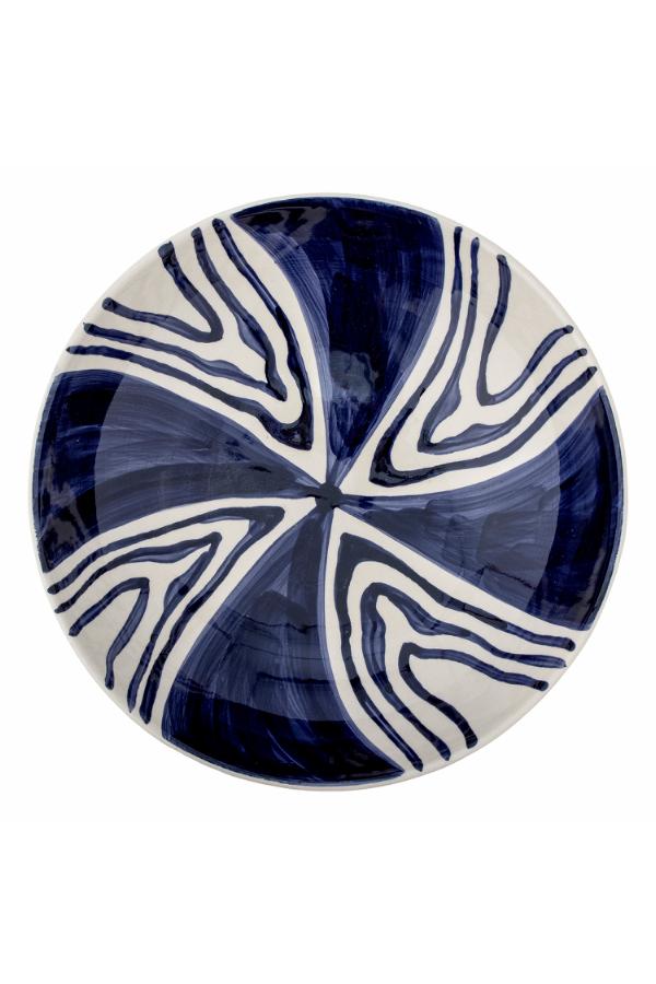 Bloomingville Shama Bowl, Blue, Stoneware
