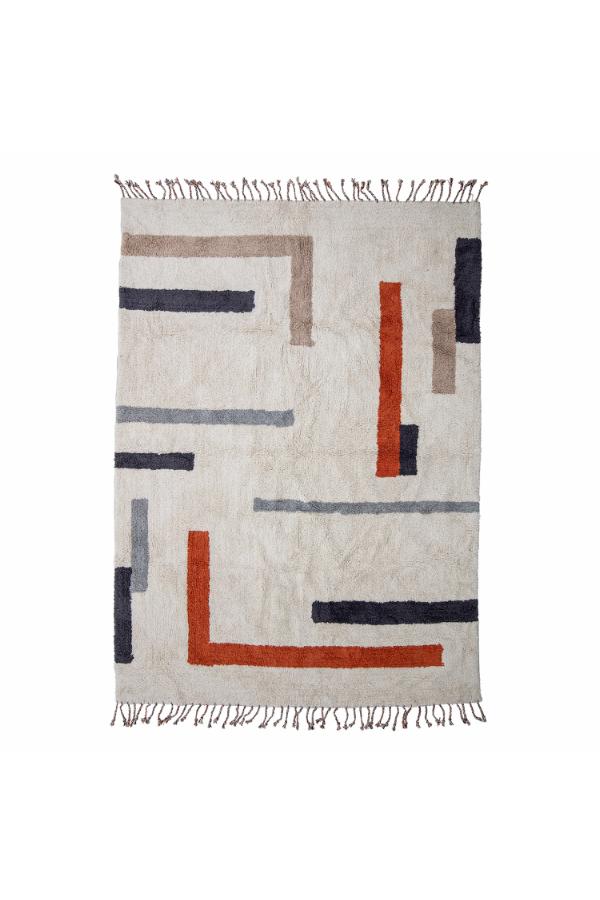 Bloomingville Jue Rug, Multi, Cotton