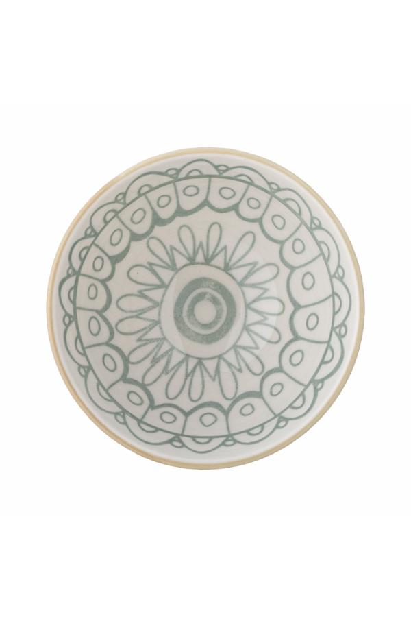 Creative Collection Maple Bowl, Green, Stoneware
