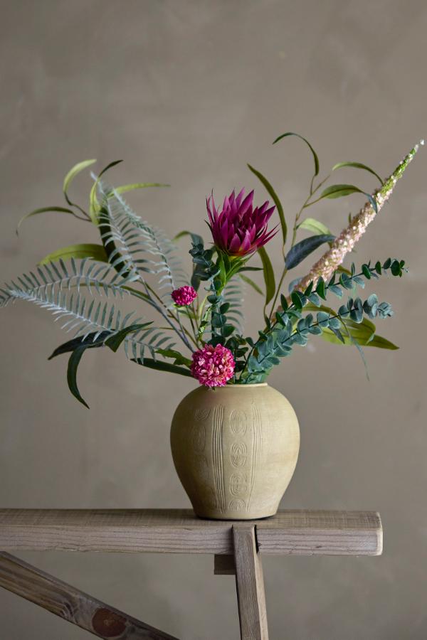 Bloomingville Crown Bouquet, Red, Artificial Flowers