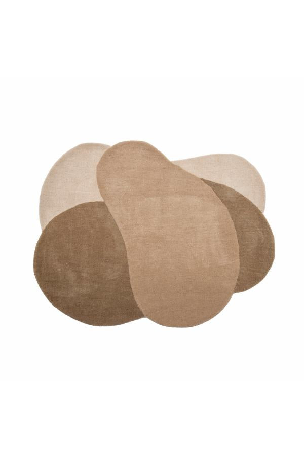 Bloomingville Denton Rug, Brown, Wool