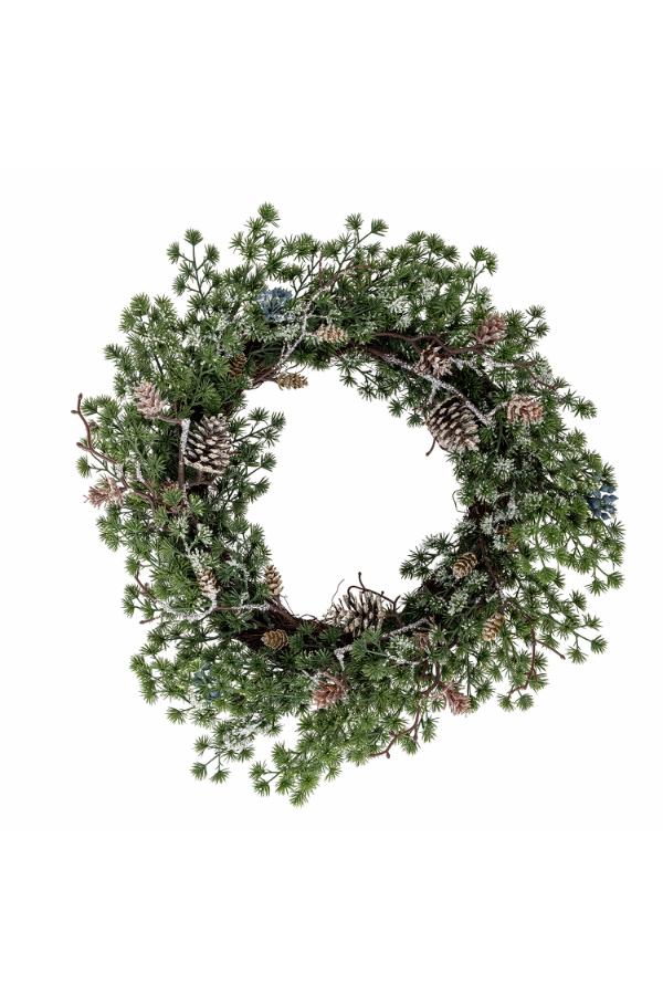 Bloomingville Cedar Wreath, Green, Artificial Flowers