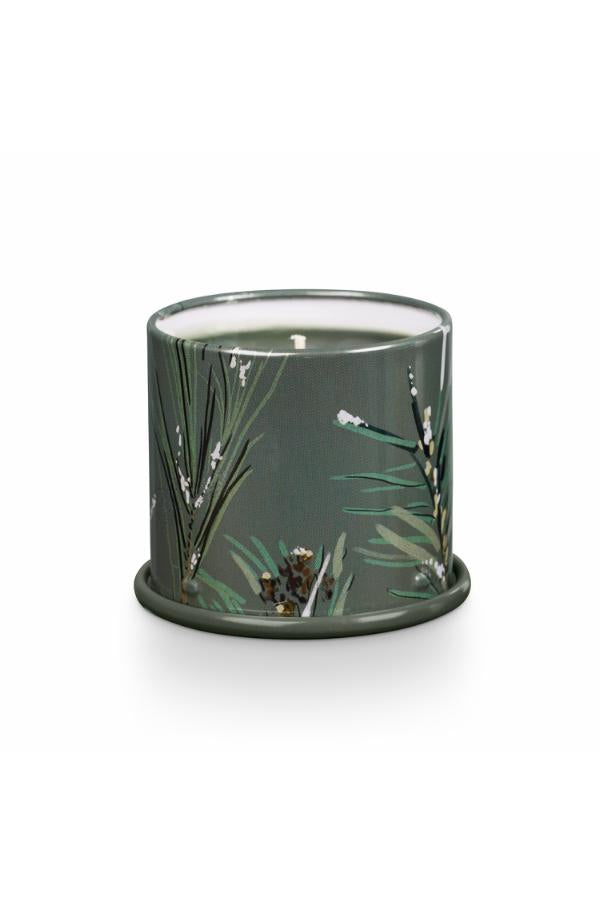 Illume Balsam & Cedar Demi Vanity Tin Candle, Green,