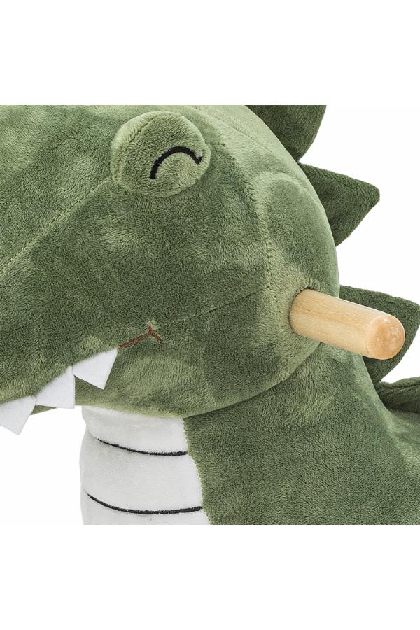 Bloomingville Mini Arnie Rocking Toy, Crocodile, Green, Polyester
