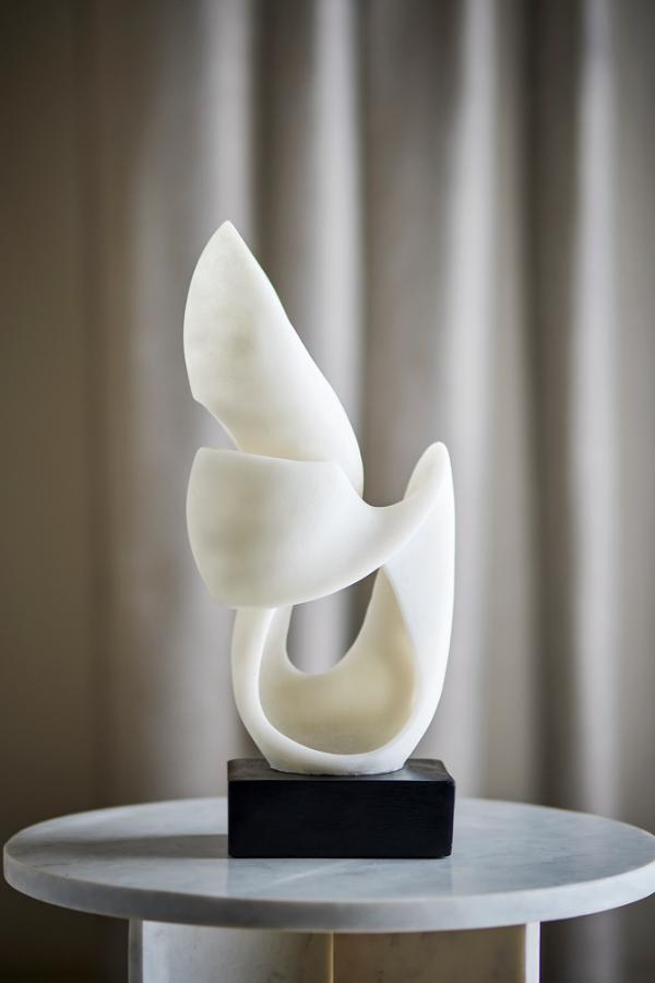 Bloomingville Alistair Deco, White, Polyresin