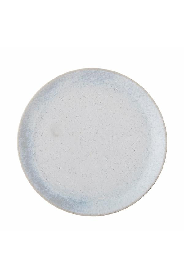 Bloomingville Paula Plate, Blue, Stoneware