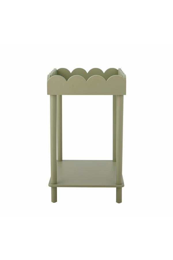 Creative Collection Isola Side Table, Green, MDF
