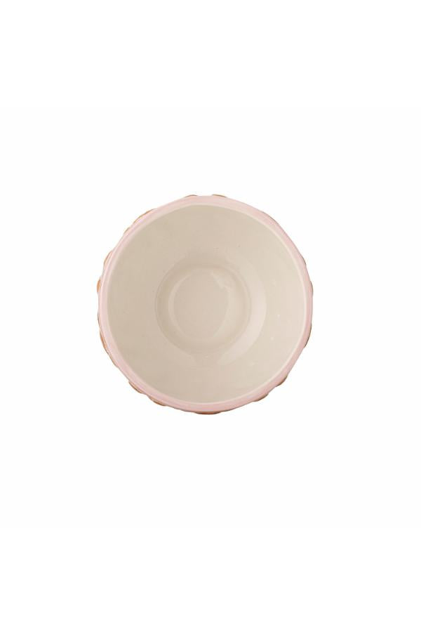Bloomingville Binna Bowl, Rose, Stoneware
